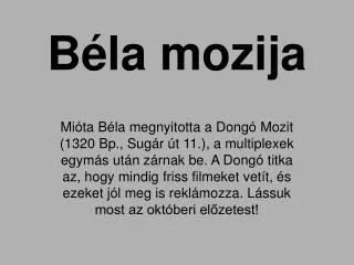 b la mozija