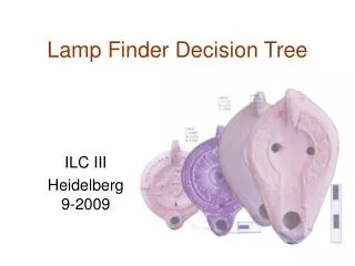 Lamp Finder Decision Tree