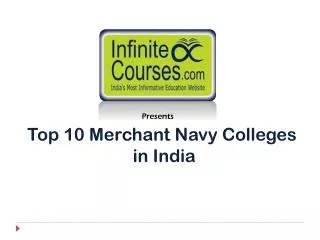 Top 10 Merchant Navy Colleges in India