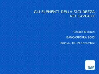 gli elementi della sicurezza nei caveaux
