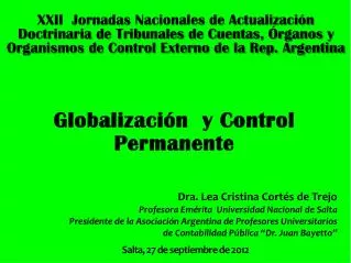 globalizaci n y control permanente