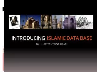 introducing islamic data base