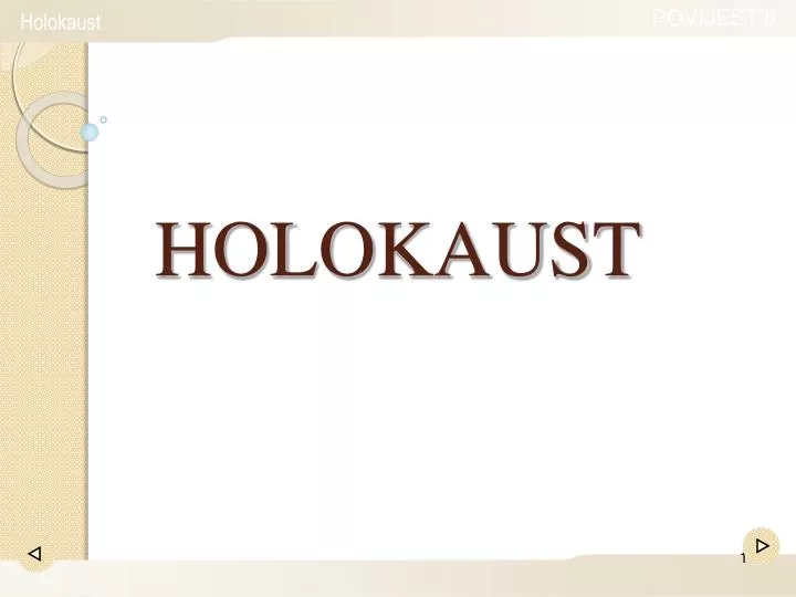 holokaust