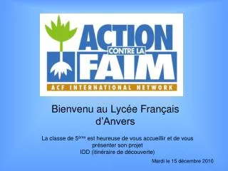 bienvenu au lyc e fran ais d anvers