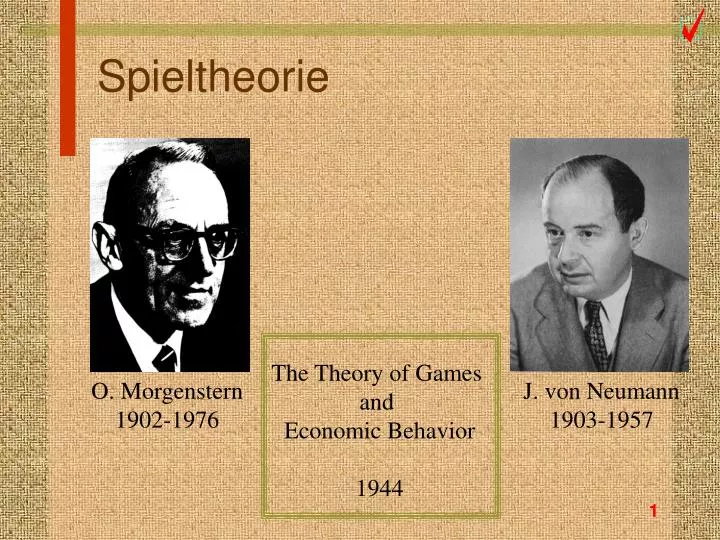 spieltheorie