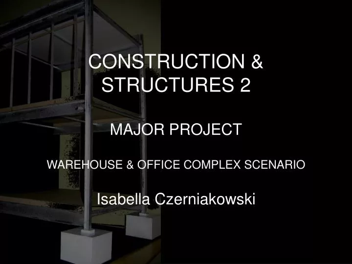 construction structures 2 major project warehouse office complex scenario