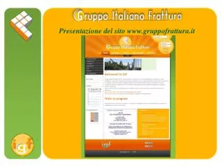 presentazione del sito www gruppofrattura it