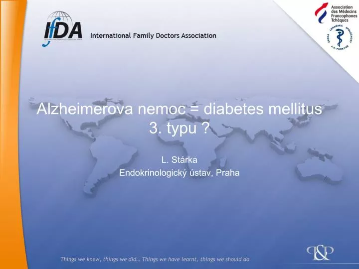 alzheimerova nemoc diabetes mellitus 3 typu