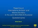 Reporting International Aviation and Marine Bunkers: Challenges and Definitions - slide 1