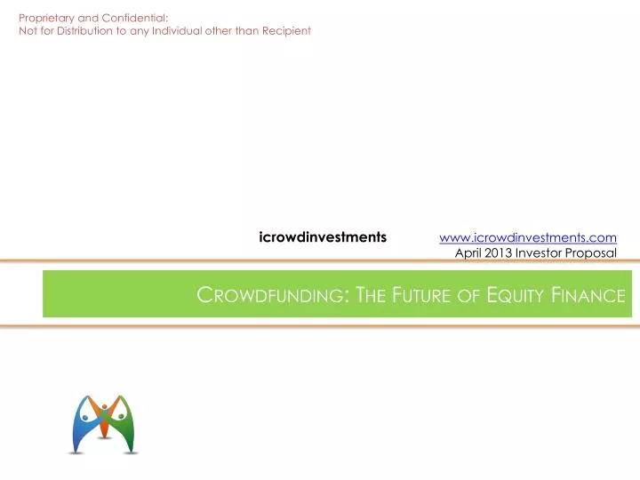 crowdfunding the future of equity finance