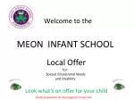 MEON INFANT SCHOOL - slide 1