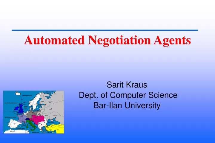 automated negotiation agents