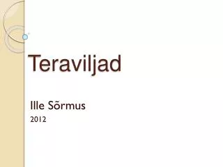 teraviljad