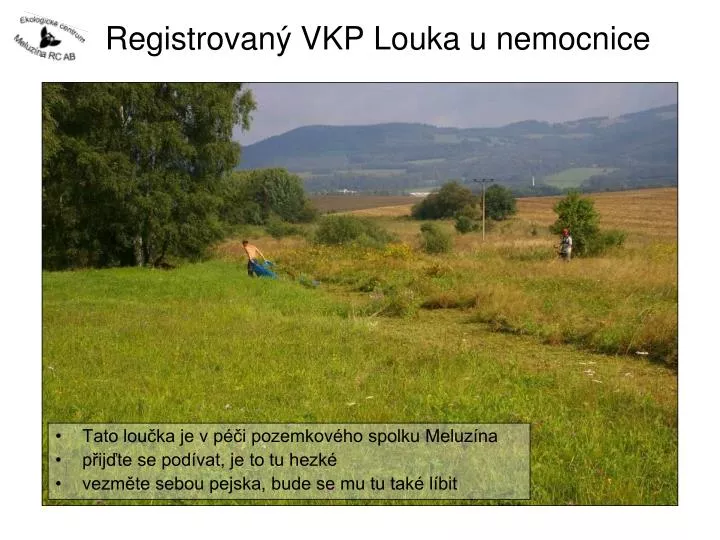 registrovan vkp louka u nemocnice