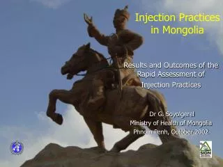 Injection Practices in Mongolia