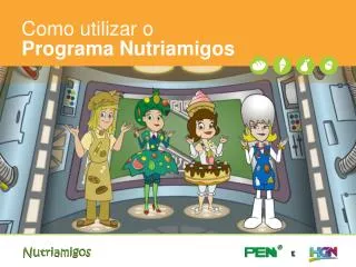 como utilizar o programa nutriamigos