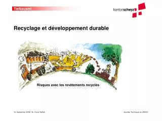 recyclage et d veloppement durable