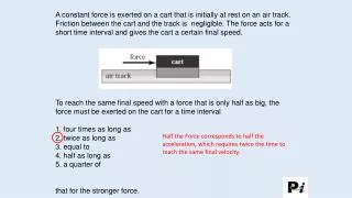 Same acceleration over the same time interval corresponds to the same change in speed.