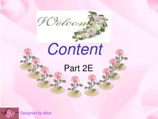 Content Part 2E