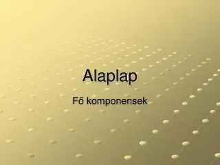 alaplap