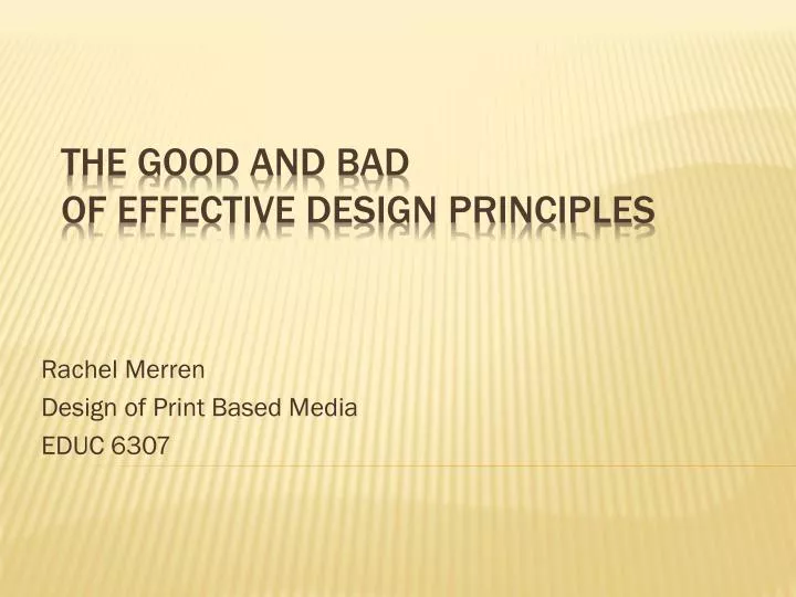 rachel merren design of print based media educ 6307