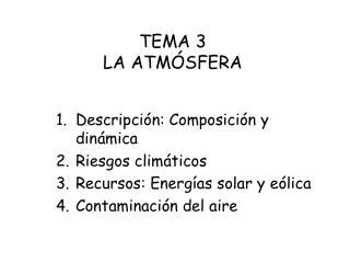 tema 3 la atm sfera