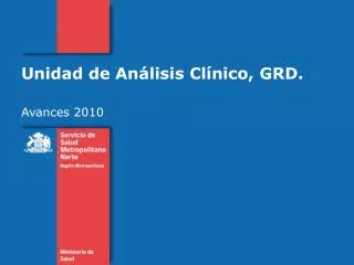 unidad de an lisis cl nico grd