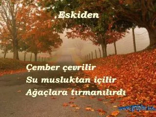 eskiden