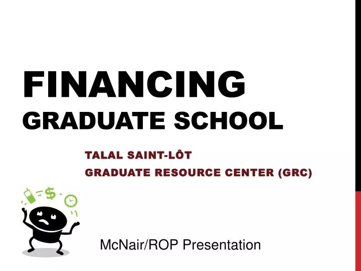 financing graduate school