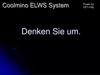 coolmino elws system