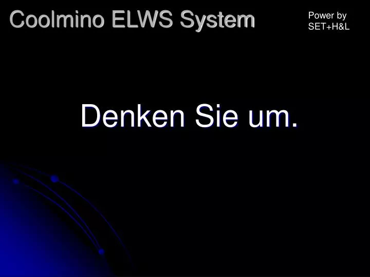 coolmino elws system