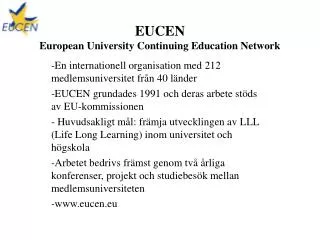 EUCEN European University Continuing Education Network