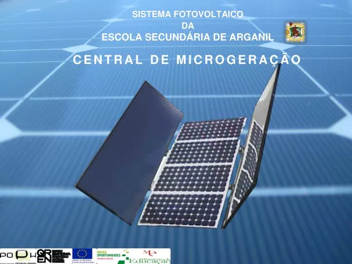 sistema fotovoltaico da escola secund ria de arganil central de microgera o