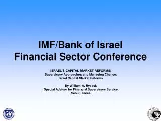 IMF/Bank of Israel Financial Sector Conference