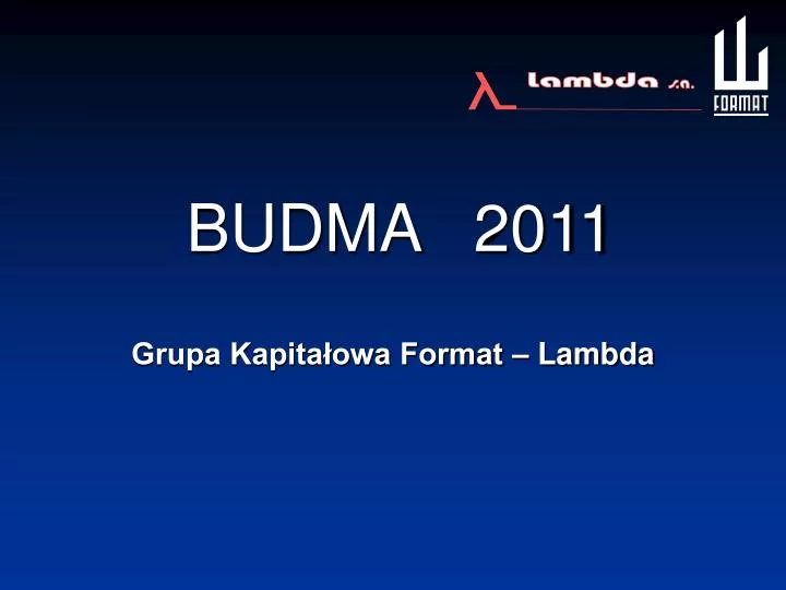 budma 2011