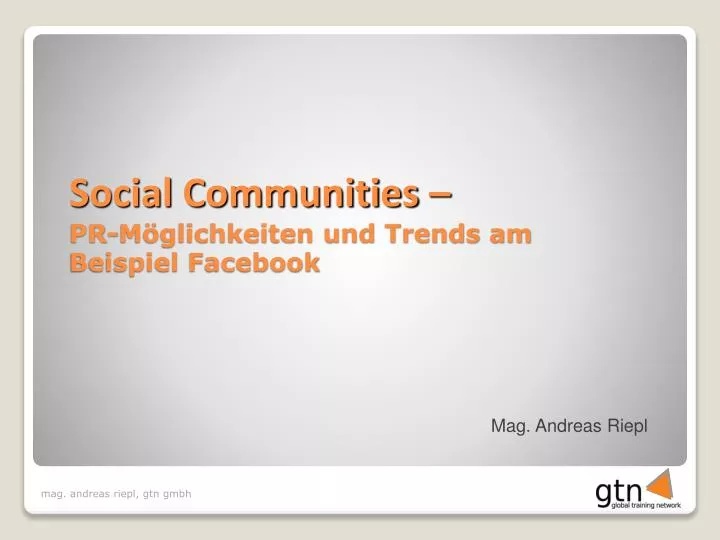 social communities pr m glichkeiten und trends am beispiel facebook