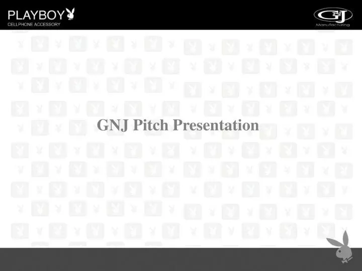 gnj pitch presentation