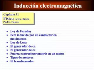 inducci n electromagn tica