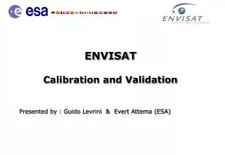 envisat calibration and validation