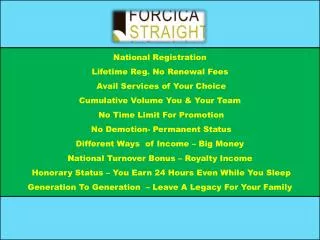 National Registration Lifetime Reg. No Renewal Fees Avail Services of Your Choice