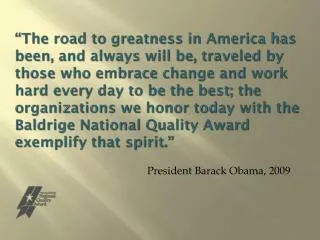 President Barack Obama, 2009