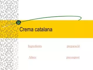 crema catalana