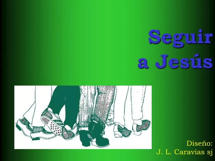 seguir a jes s dise o j l caravias sj