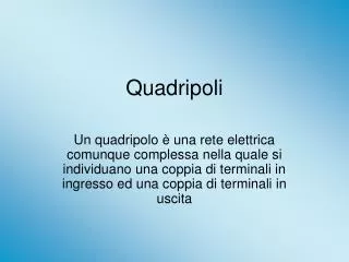 quadripoli