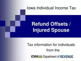 Iowa Individual Income Tax