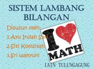 sistem lambang bilangan