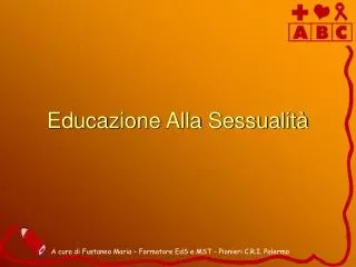 educazione alla sessualit