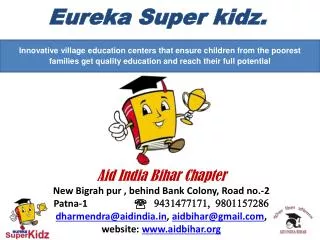 Eureka Super kidz .