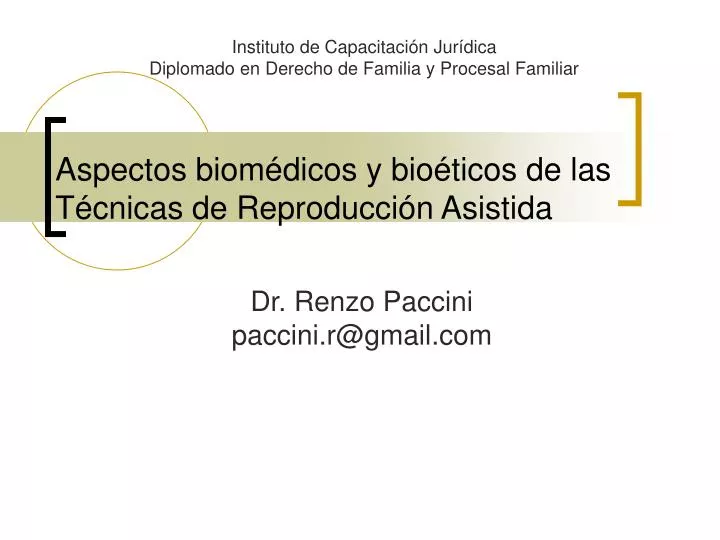 aspectos biom dicos y bio ticos de las t cnicas de reproducci n asistida