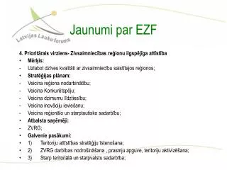 jaunumi par ezf